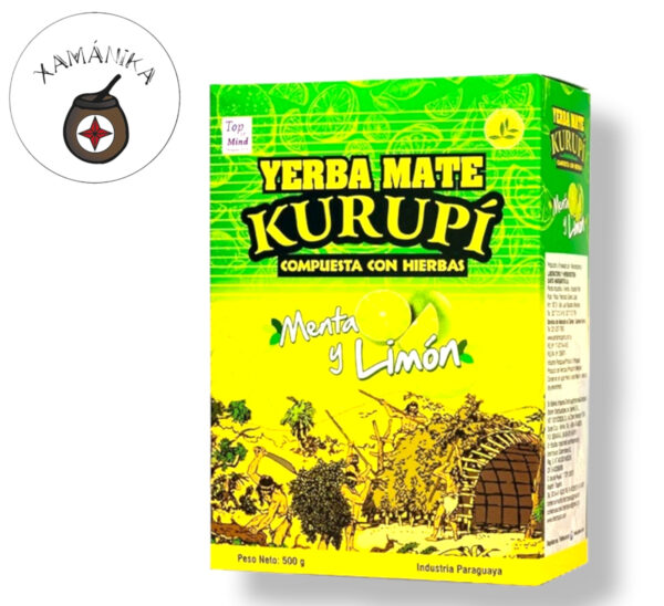 yerba mate kurupí Menta y Limón