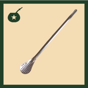 bombilla plateada 18 cms