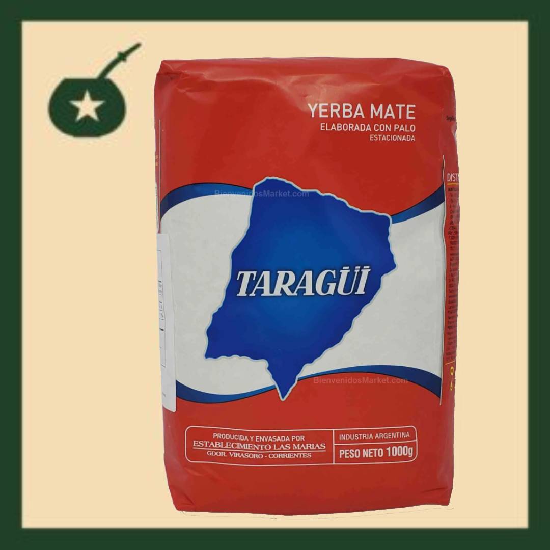 yerba mate taragui roja 1 kilo