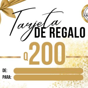 tarjeta de regalo Q200