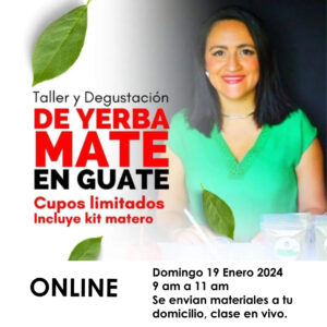 Taller y Degustación ONLINE GRUPAL 19/01/25