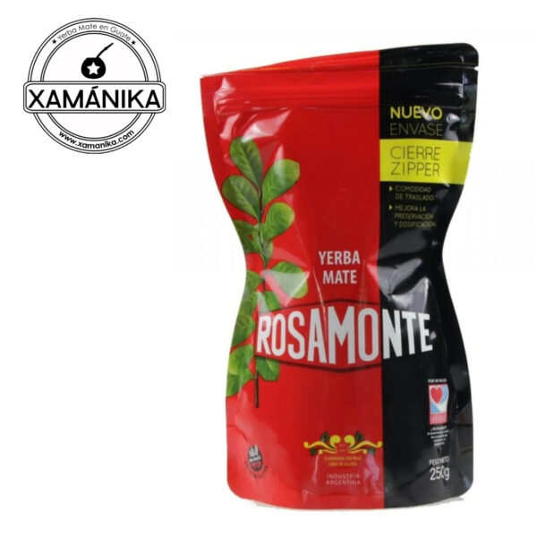 Yerba Mate Rosamonte cierre zipper tradicional