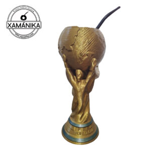 mate copa del mundo (desarmable) + bombilla