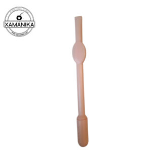 Bombillas plástica de color rosado