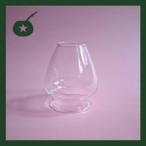 base para el batidor de matcha transparente