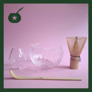 Kit completo de Matcha transparente