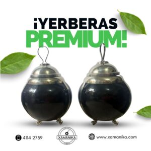 Yerberas Premium negras (2 unidades)