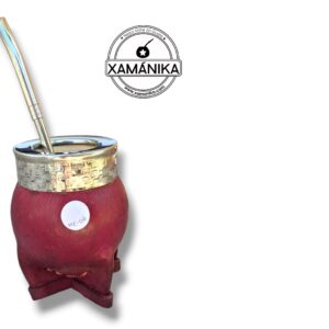 Mate imperial corinto +  bombilla (Mc-06)