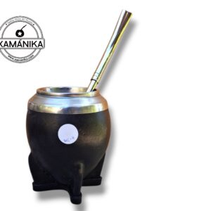 Mate Torpedo Negro + Bombilla (MC11)