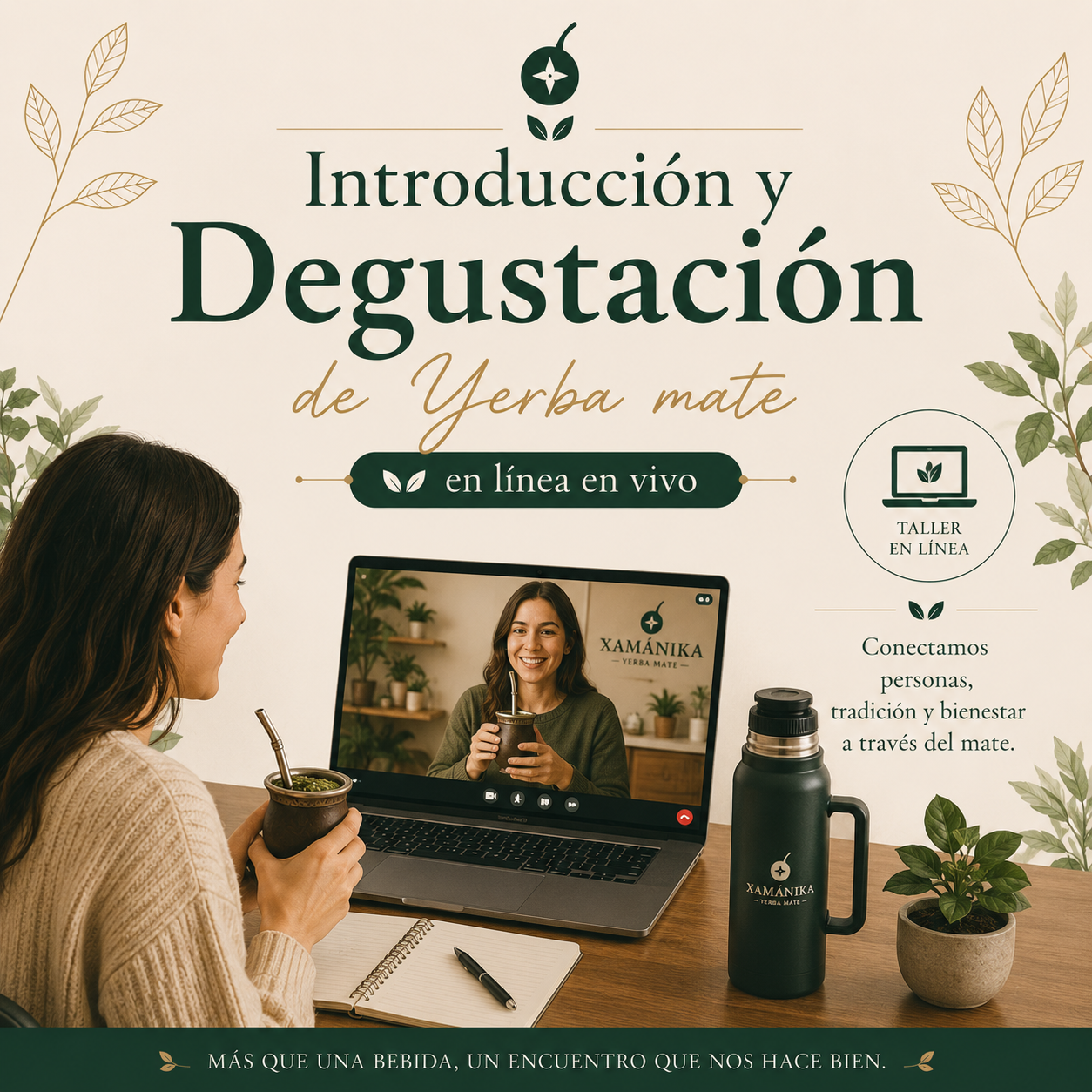 Taller y Degustación VIP ONLINE PRIVADO EN VIVO