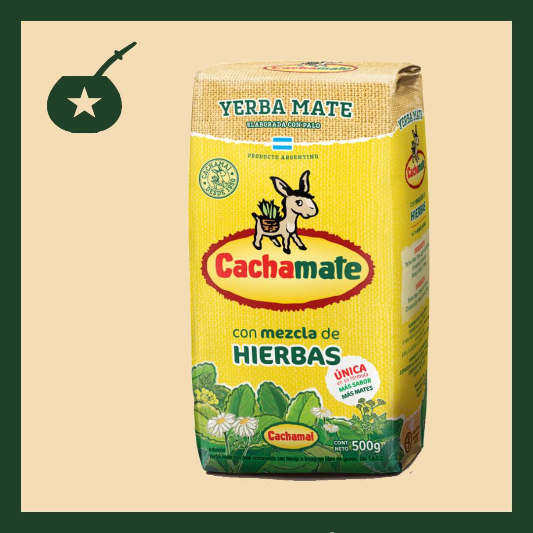 Yerba mate Cachamate amarilla