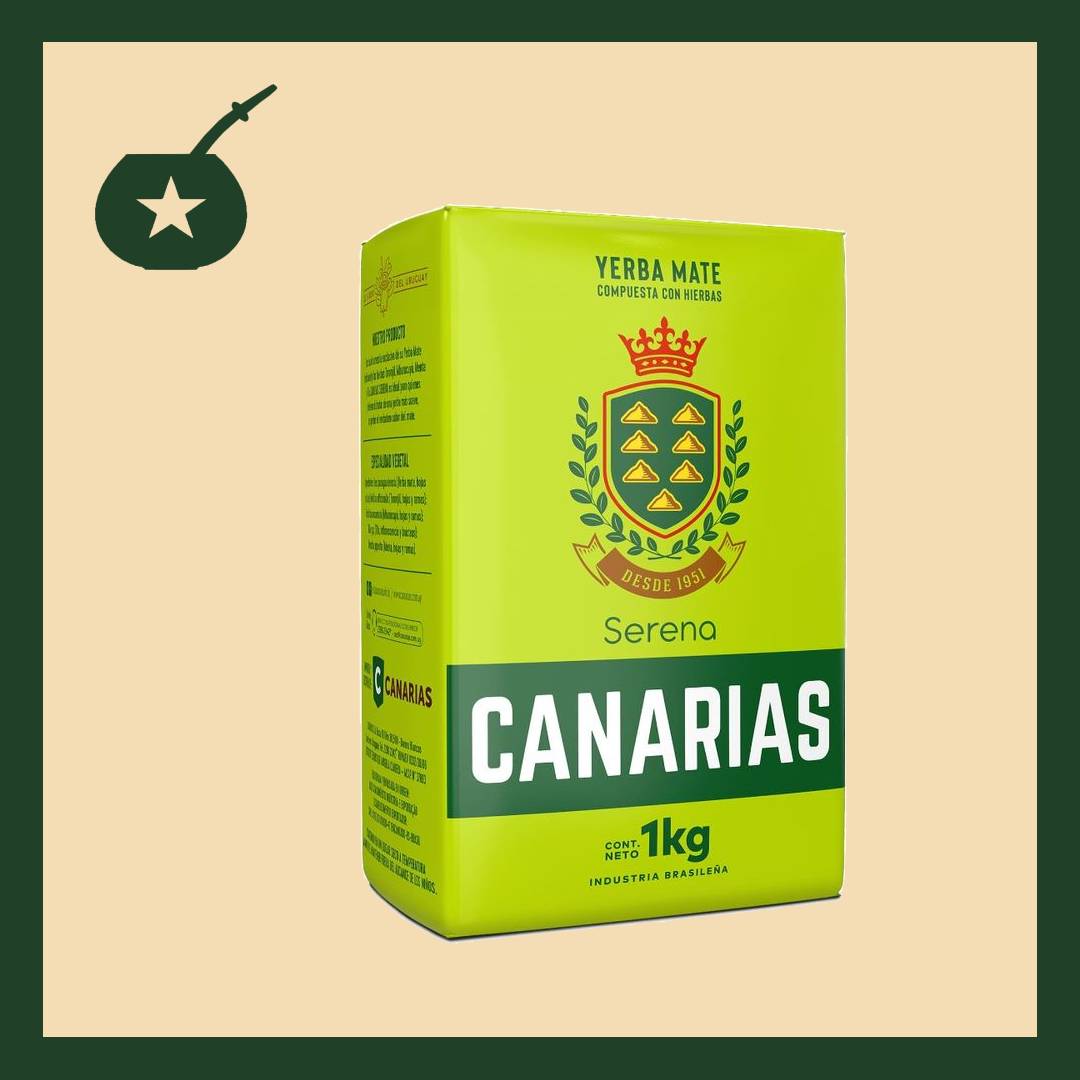 Yerba Mate canarias serena 1kg