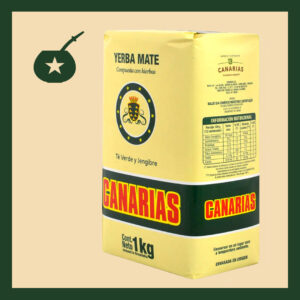 Yerba Mate Canarias té verde y jengibre 1kg
