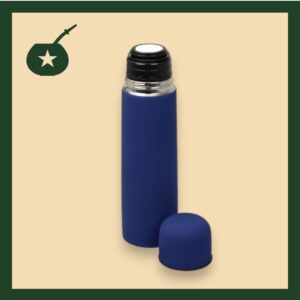 Termo de Acero Inoxidable medio litro Azul