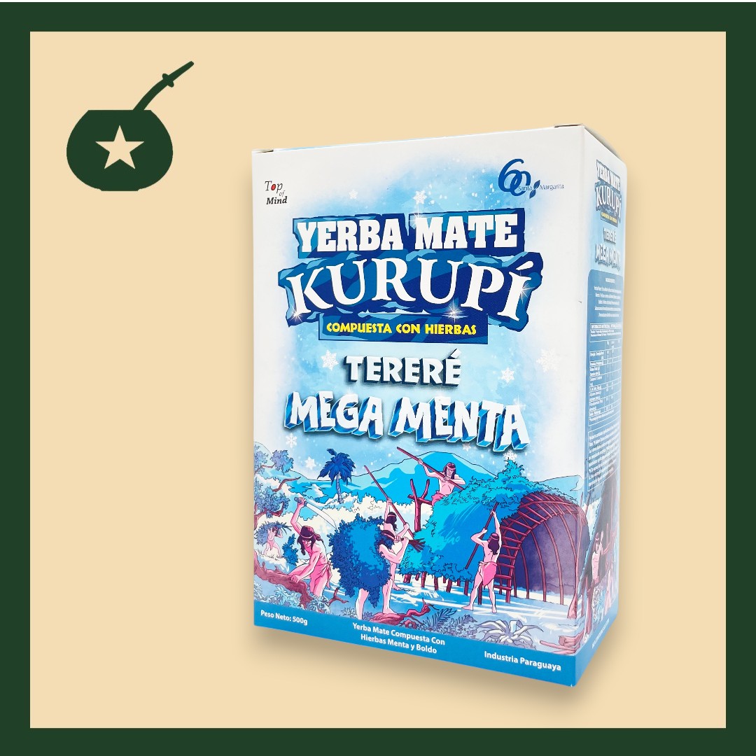 yerba mate kurupí Mega Menta