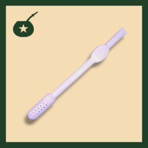 Bombilla plastica  lila