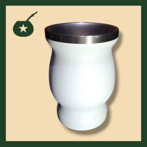 MATE blanco acero inox