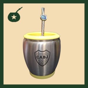 Mate boca juniors + bombi en su caja original