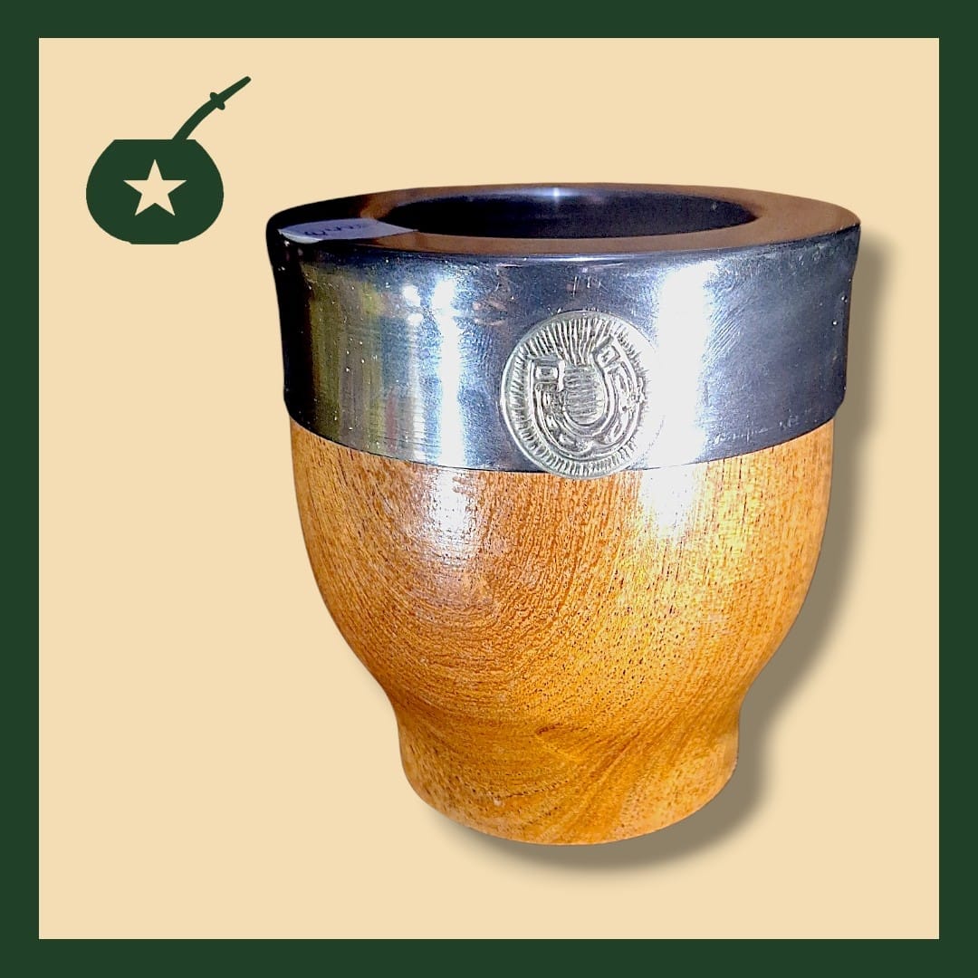 MATE IMPERIAL DE MADERA DIJE HERRADURA
