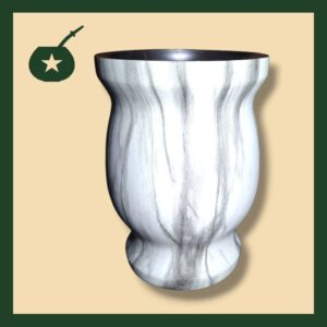 Mate acero textura marmol