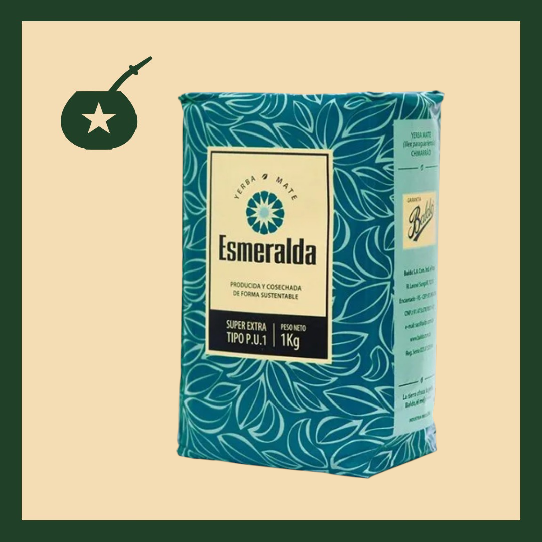 Yerba Mate Esmeralda 1 kilo