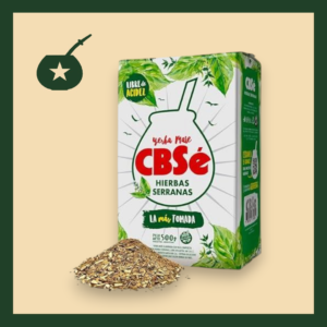 Yerba mate Cbse hierbas serranas 1/2 kilo