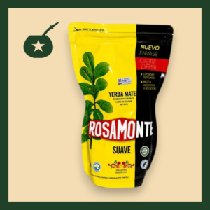 Yerba Mate Rosamonte cierre zipper suave